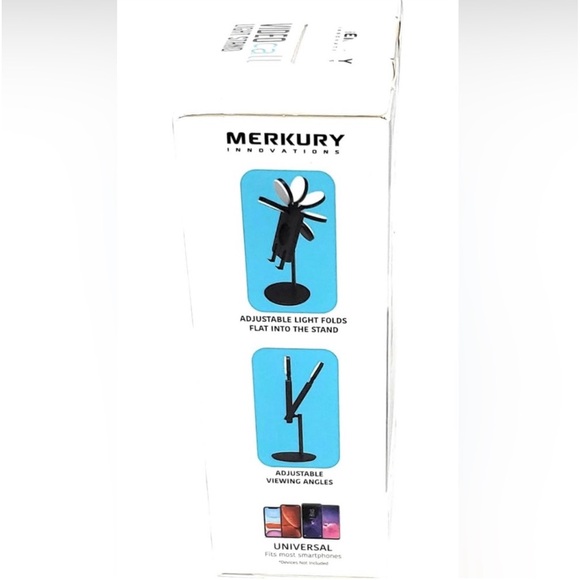 Merkury Innovations- Desktop Phone Stand with Light and Charger Dock - Picture 7 of 11